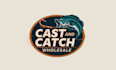 make cast catch wholesale fish camp logo