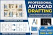 create professional autocad house plans and blueprint drafting