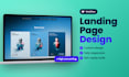 design a high converting webflow landing page