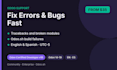 fix odoo errors and bugs and provide odoo technical support
