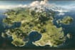 draw a fantasy map illustration