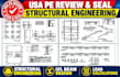 usa pe seal engineer wall removal lvl beam structural load calculation icf truss