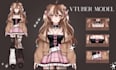 rig 2d vtuber model, live2d model, anime vtuber model, live2d rigging for stream