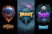 make a fantasy game logo