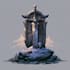 make a fantasy illustration logo