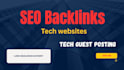 provide technology guest post and SEO backlinks on tech site
