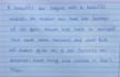 write anything in beautiful neat handwritig