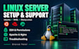 set up linux servers and fix ubuntu rhel and centos issues