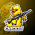 design superb modern chicken logo
