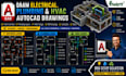 Create electrical plumbing and hvac mep drawings in autocad by ...