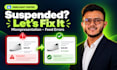 fix google merchant center suspension, misrepresentation and feed errors