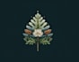 design botanical hand drawn logo