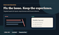 fix HTML CSS javascript responsive and layout bugs