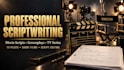 write movie script screenplay feature film script tv series pilot script editing