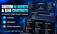 custom ai agents, rag chatbots and llm applications