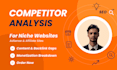 do niche website competitor analysis for adsense and affiliate sites