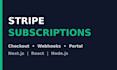 integrate stripe checkout, subscriptions and webhooks in your nextjs app