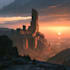 create fantasy environment concept art