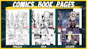draw comic book pages