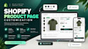 design a high converting shopify product page using custom liquid and code