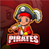 create high quality luxury pirate logo design
