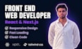 be your front end web developer in react