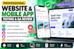 do website testing, mobile app testing, usability testing
