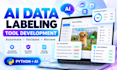 build an ai data labeling and QA tool