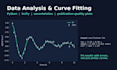 do python data analysis, curve fitting and scientific plots