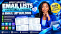 create niche targeted email lists valid email finding and email list building