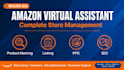 manage amazon store as amazon VA and product listing