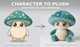 turn your character or mascot into a custom plush toy design