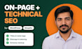 do onpage SEO and technical optimization for wordpress and shopify