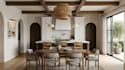 design kitchen interior in 3d and render