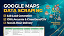do google maps data scraping and b2b lead generation