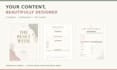 turn your content into a branded planner or workbook