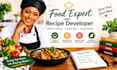food expert and recipe developer