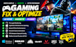 optimize gaming fix lag repair windows PC fps animation,fps weapon roblox script