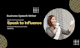 write your business speech
