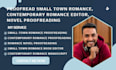 proofread small town romance, contemporary romance editor, novel proofreading
