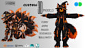 create custom halloween for furry anime vrchat avatars
