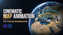 create professional cinematic map animations and route animations