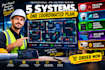 design fire alarm layouts, cctv plans, access control drawings, data cabling