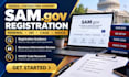 assist with sam gov registration, renewal, cage code, naics code and uei setup