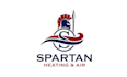 design spartan heating and air conditioning logo