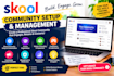 skool community setup online community skool promotion community manager