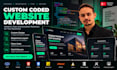 build a custom responsive website using HTML CSS javascript and PHP