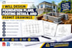 design foundation plans, footing details, and permit drawings