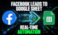 automatically connect facebook leads ads to google sheets