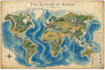 create detailed fantasy map world map map illustration cartography map design